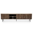 TV-Schrank Lio 200 cm 3tuerig Mangoholz - Eleonora