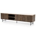 TV-Schrank Lio 200 cm 3tuerig Mangoholz - Eleonora