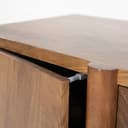 Sideboard Julian 4-türig Akazienholz - Eleonora