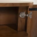 Sideboard Julian 4-türig Akazienholz - Eleonora