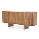 Sideboard Julian 4-türig Akazienholz - Eleonora