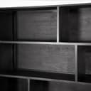 Wandschrank Remi schwarz Mangoholz - Eleonora