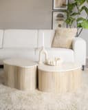 Couchtisch Kira small Mangoholz - Eleonora