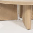 Couchtisch Stef small natur Eichenholz - Eleonora