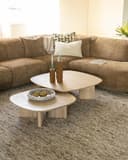 Couchtisch Stef small natur Eichenholz - Eleonora