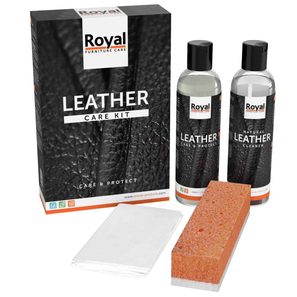Leather Care Kit Care & Protect - Oranje Furniture Care