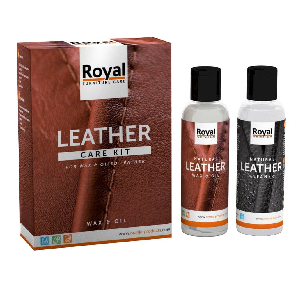 Leather Care Kit Wax & Oil - Oranje Furniture Care