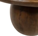 Couchtisch Ø90, H30, Mango Brown Walnut - My Sons