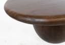 Couchtisch Ø90, H30, Mango Brown Walnut - My Sons
