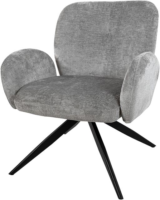 Bobby drehbar Sessel 360 - Perfect Harmony - Light grey 85 - My Sons