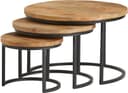 Natural Enzo Couchtisch, 3er-Set - My Sons