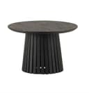 Couchtisch Ø60, Acacia Black, Burundi Table Collection - My Sons