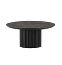 Couchtisch Ø90, Acacia Black, Congo Table Collection - My Sons