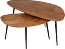 Couchtisch 2er-Set, organisch, Ginger - My Sons