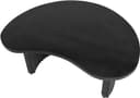 Firenze Couchtisch 85, Bohnenform, Black - My Sons