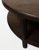 Couchtisch Ø100, H40, Mango Brown Walnut - My Sons