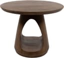 Bremen Couchtisch Ø60, H45, Mango Matt Walnut - My Sons