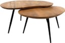 Erfurt Couchtisch organisch, 2er-Set, Smooth Natural - My Sons