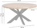 Esstisch rund Ø150, Peru Rough Table Collection - My Sons
