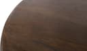 Couchtisch Ø80, H40, Mango Brown Walnut, Zodiac Collection - My Sons