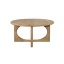 Couchtisch Ø80, H40, Acacia Groovy Natural - My Sons