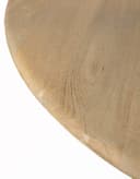 Couchtisch Ø60, H46, Acacia Groovy Natural - My Sons