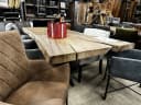 Suar Boomstam Bladen: Massief Hout, van Mokana Furniture, zijaanzicht - Sventerior