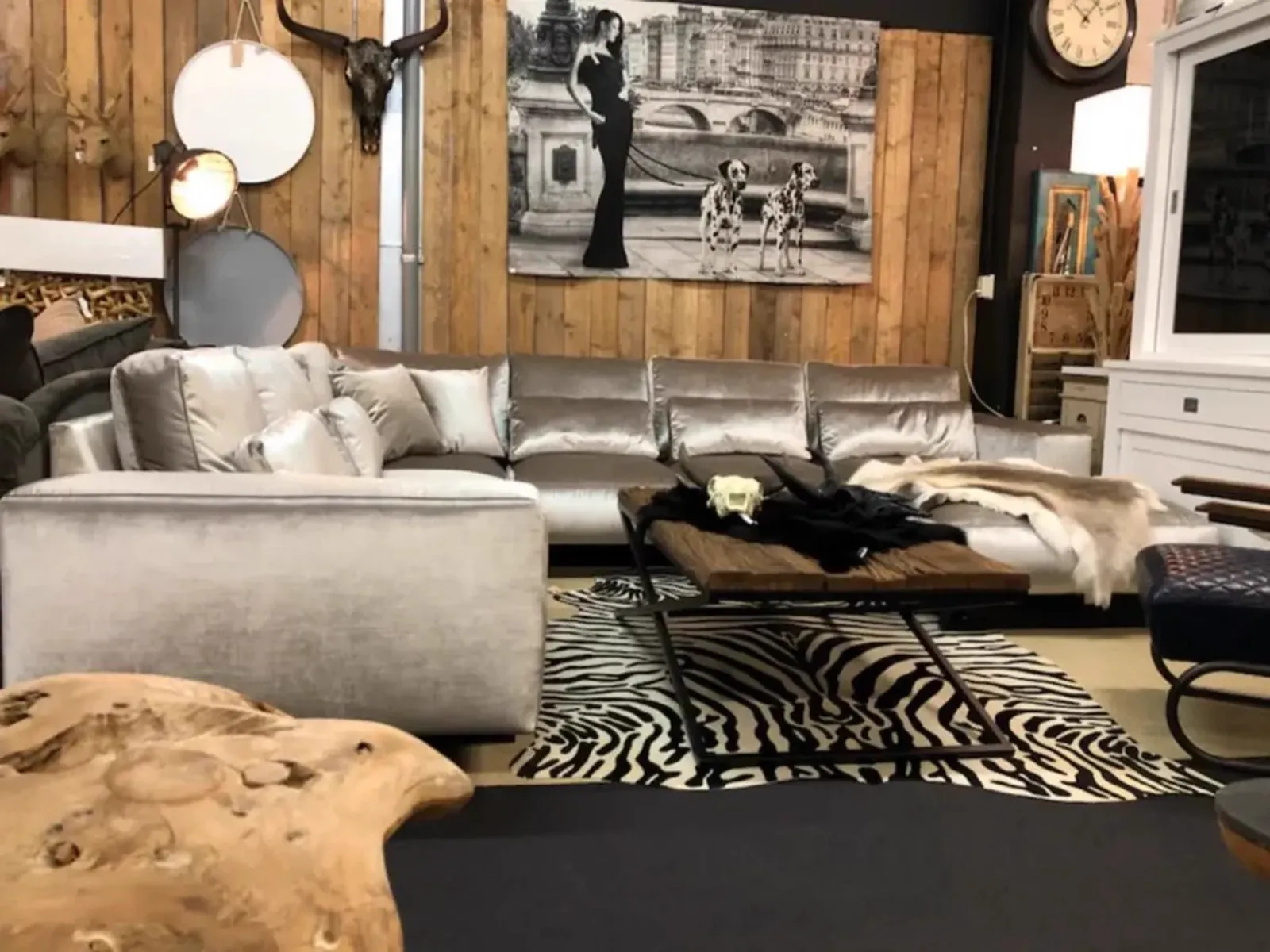 Ecksofa Genadi Velours