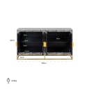 Dressoir Bliss 4-deuren, detailfoto 3