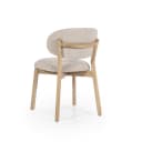 Stuhl Mikky natur - taupe Moon - Eleonora