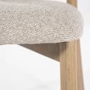 Stuhl Mikky natur - taupe Moon - Eleonora