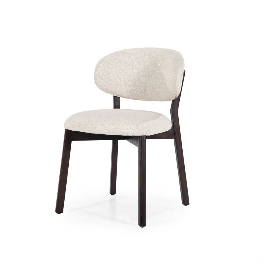 Stuhl Mikky braun - beige Moon - Eleonora