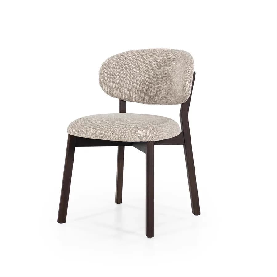 Stuhl Mikky braun - taupe Moon - Eleonora