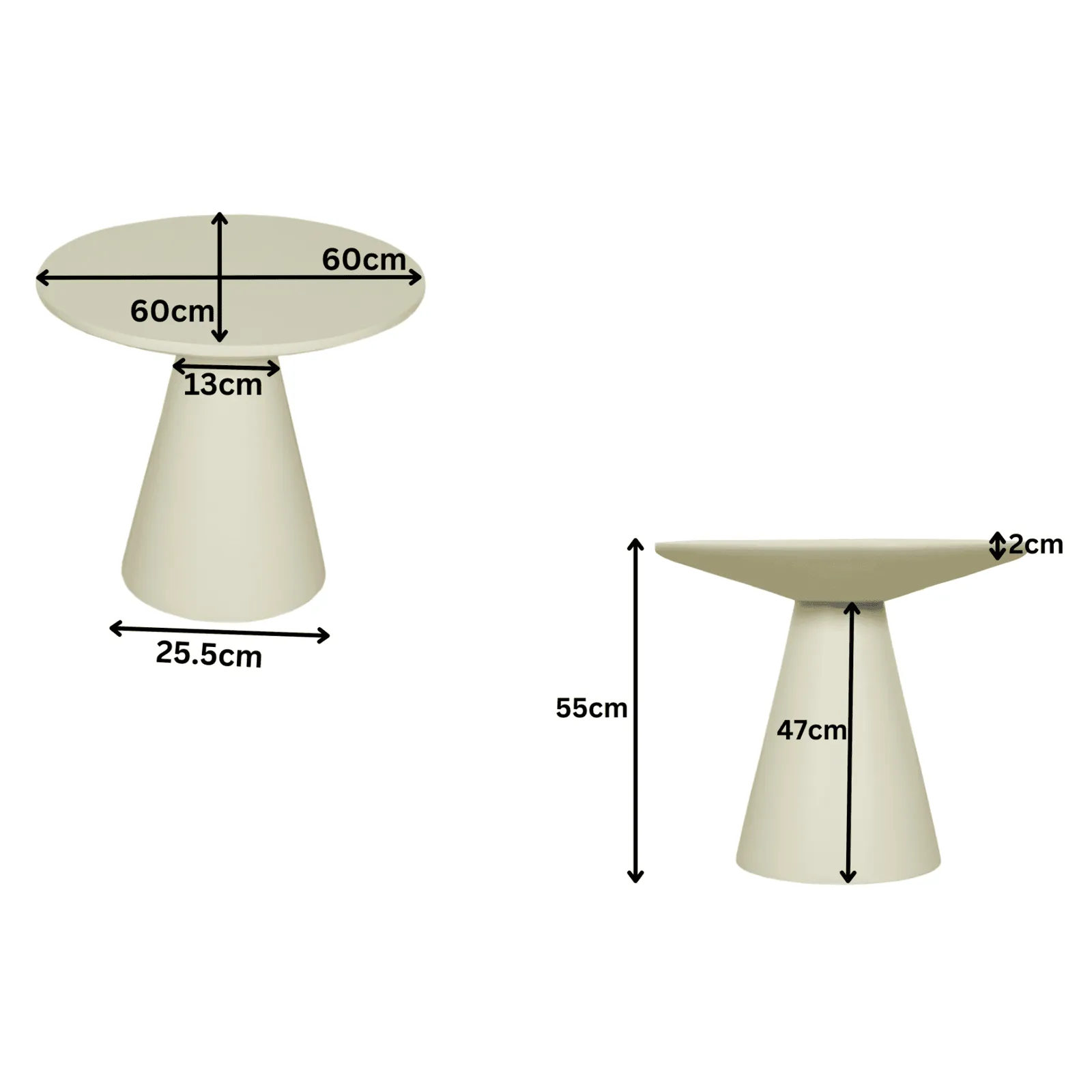 Couchtisch Bellis | 60 cm - Starfurn