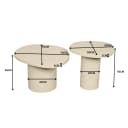 Couchtisch Mirre | Sand | 2er-Set - Starfurn