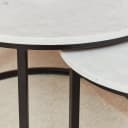 Couchtisch Nova Weißer Marmor | 70 cm | 2er Set - Starfurn