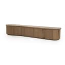 TV-Schrank Josh 240 cm - braun - Eleonora