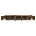 TV-Schrank Josh 240 cm - braun - Eleonora