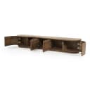 TV-Schrank Josh 240 cm - braun - Eleonora