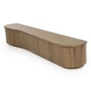TV-Schrank Josh 240 cm - braun - Eleonora