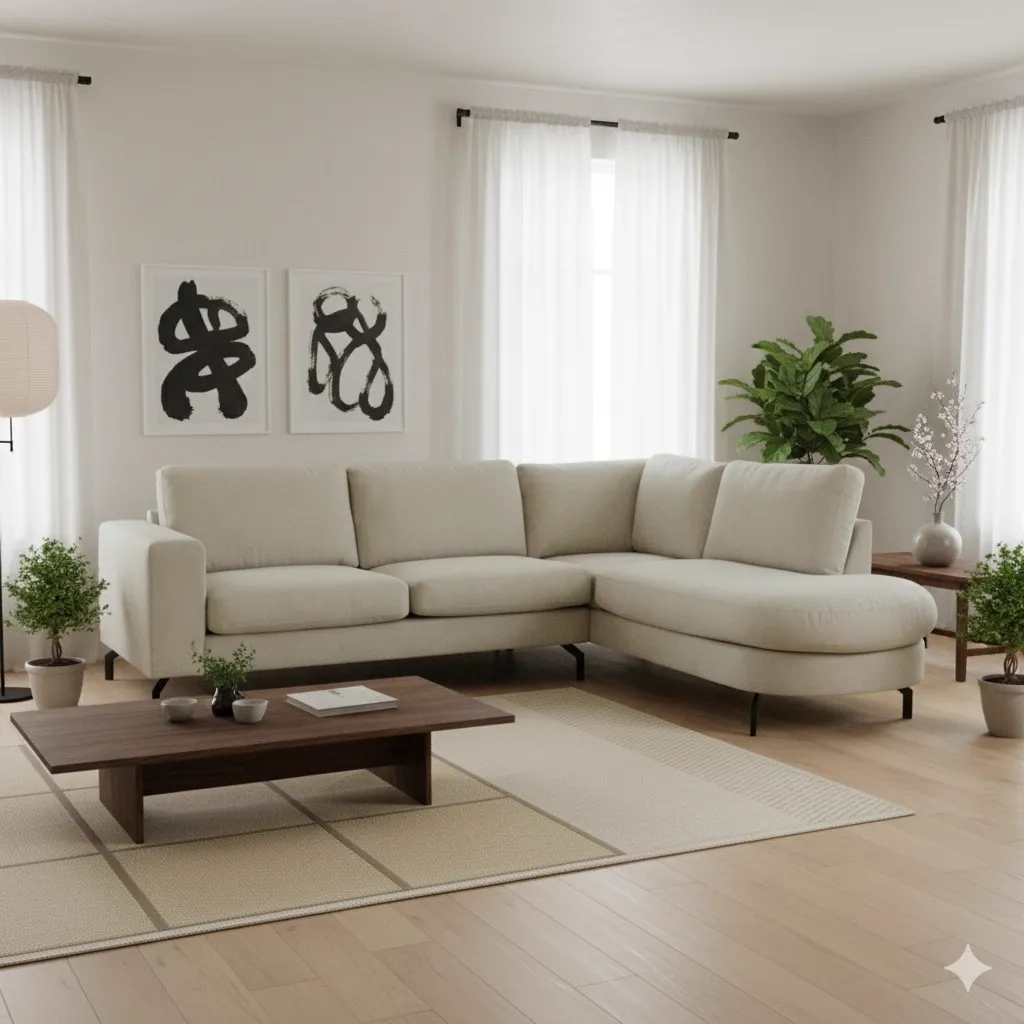 Ecksofa Fedor Natural
