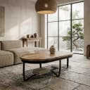 Couchtisch Rio oval - Mokana Furniture