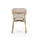 Stuhl Mikky natur - taupe Moon - Eleonora