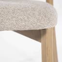 Stuhl Mikky natur - taupe Moon - Eleonora