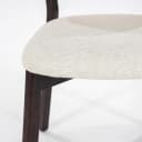 Stuhl Mikky braun - beige Moon - Eleonora