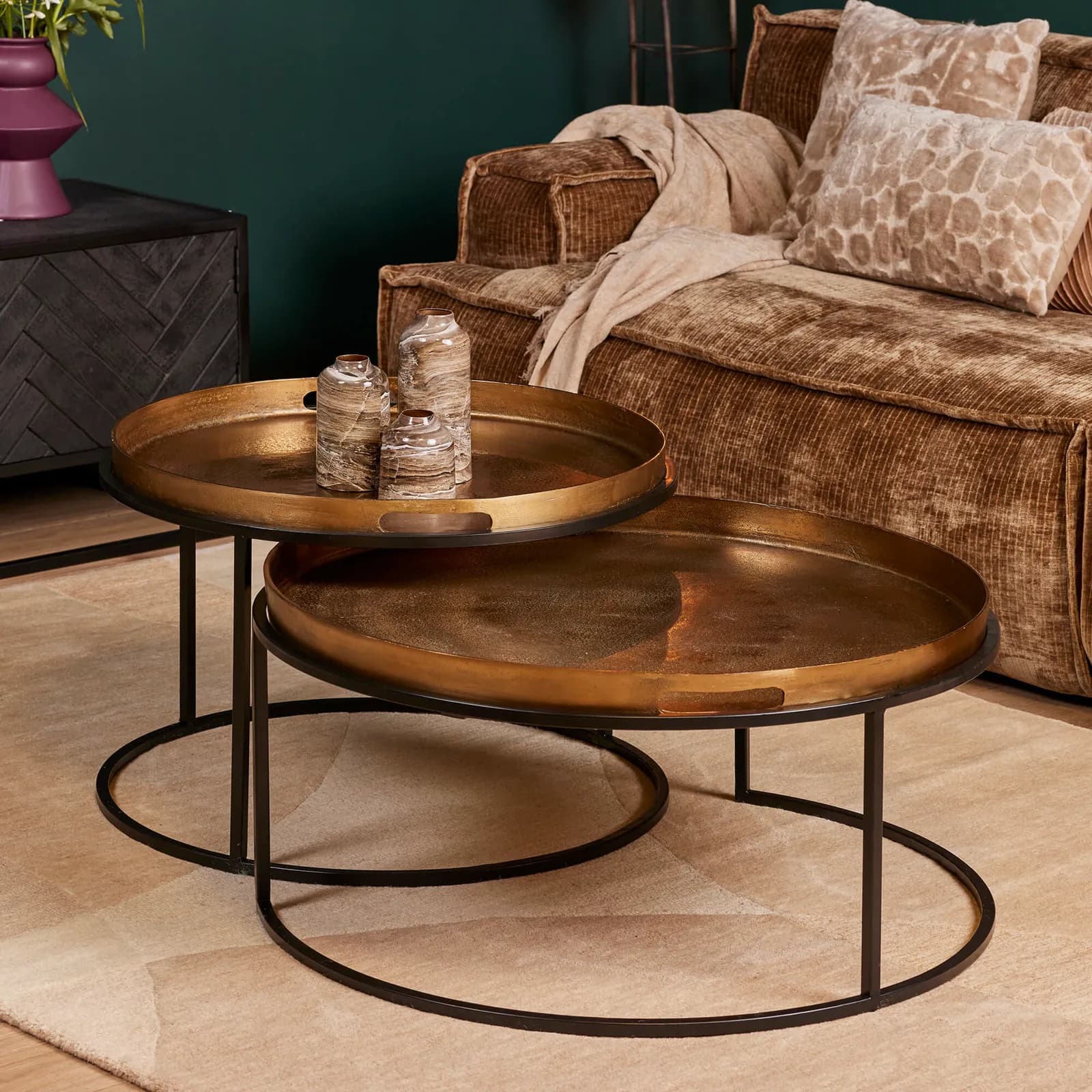 Couchtisch Puck | 78 cm | 2er-Set - Starfurn