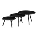 Couchtisch Ohio Schwarz | 70 cm| 3er-Set - Starfurn