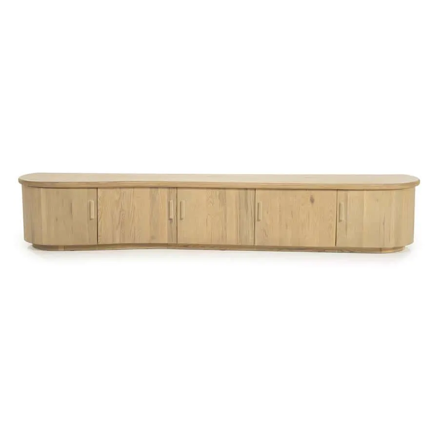 TV-Schrank Josh 240 cm - natur - Eleonora