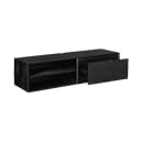 TV-Hängeelement Ambiance Schwarz | 120 cm - Starfurn