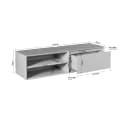 TV-Hängeschrank Ambiance Braun | 120 cm - Starfurn